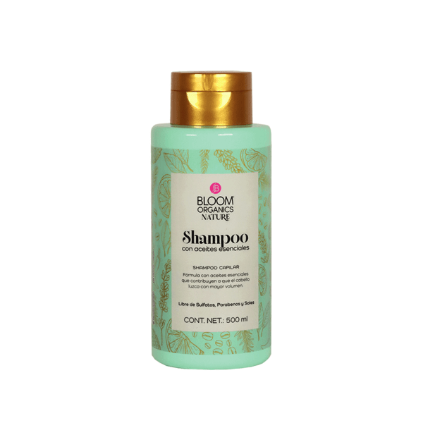 Shampoo Anticaída Natural Bloom Organics