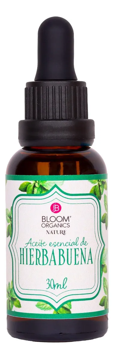 Aceite Esencial De Hierbabuena Bloom Organics 30ml Nature