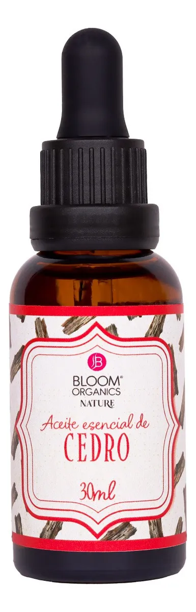 Aceite Esencial De Cedro Bloom Organics 30ml Nature