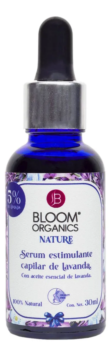 Lavanda 5% Bloom Organics Anticaída Y Crecimiento 1 Pieza