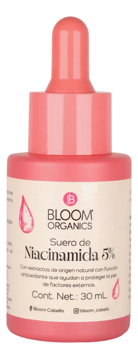 Niacinamida Bloom Organics Serum Facial Antimanchas