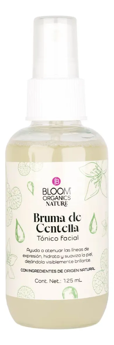 Bruma Facial Bloom Organics Ácido Hialurónico Centella Fresh Todo Tipo De Piel Día/noche