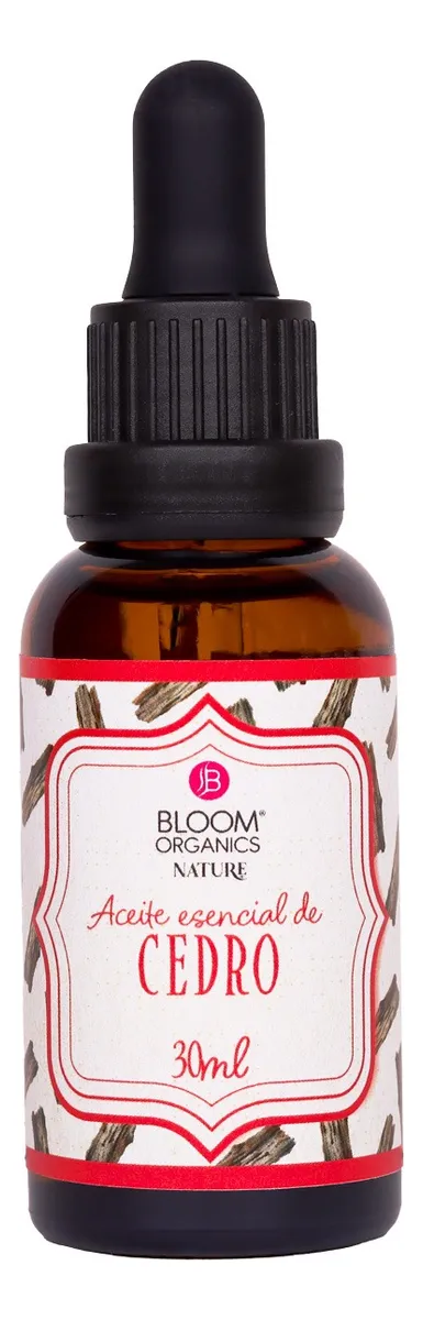 Aceite Esencial De Cedro Bloom Organics 30ml Nature
